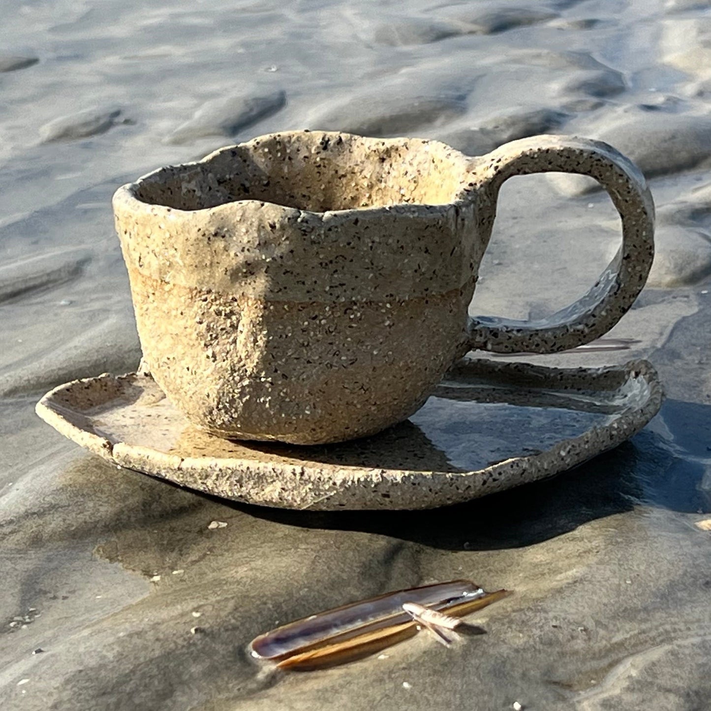 Tasse und Untertasse