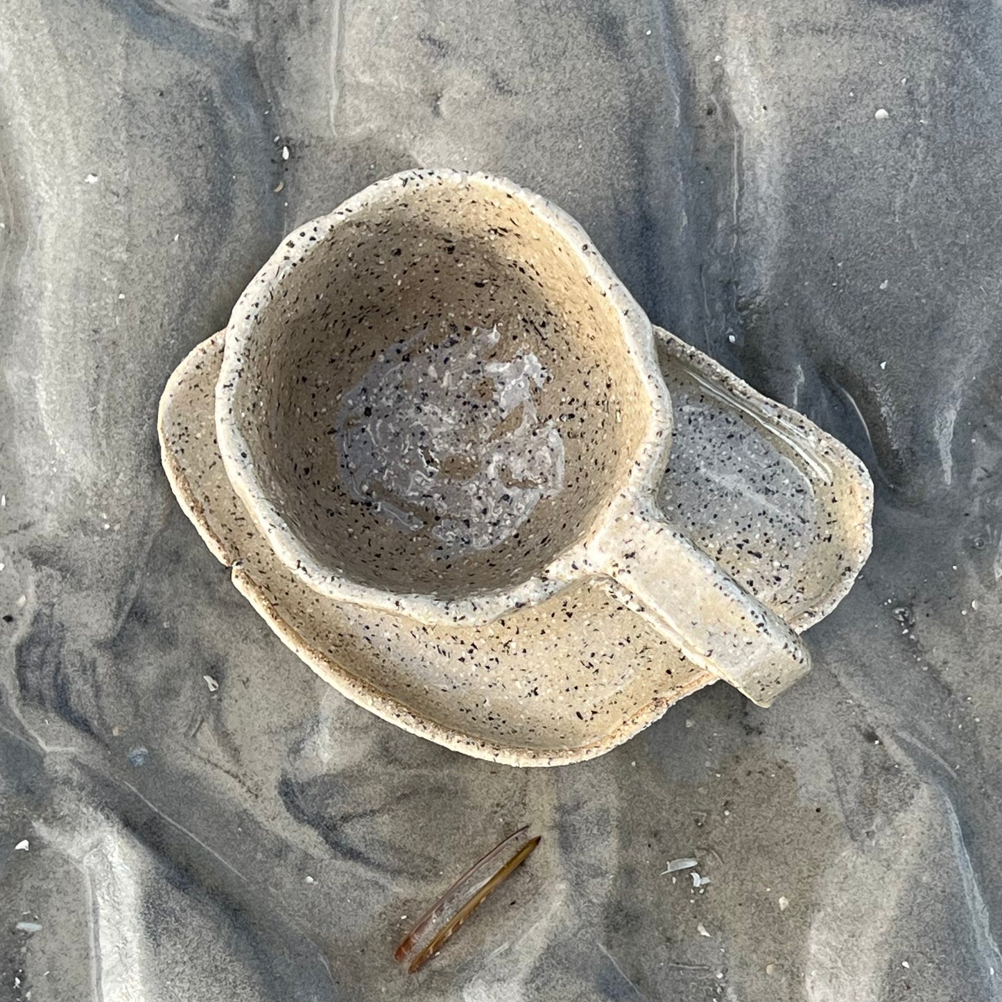 Tasse und Untertasse