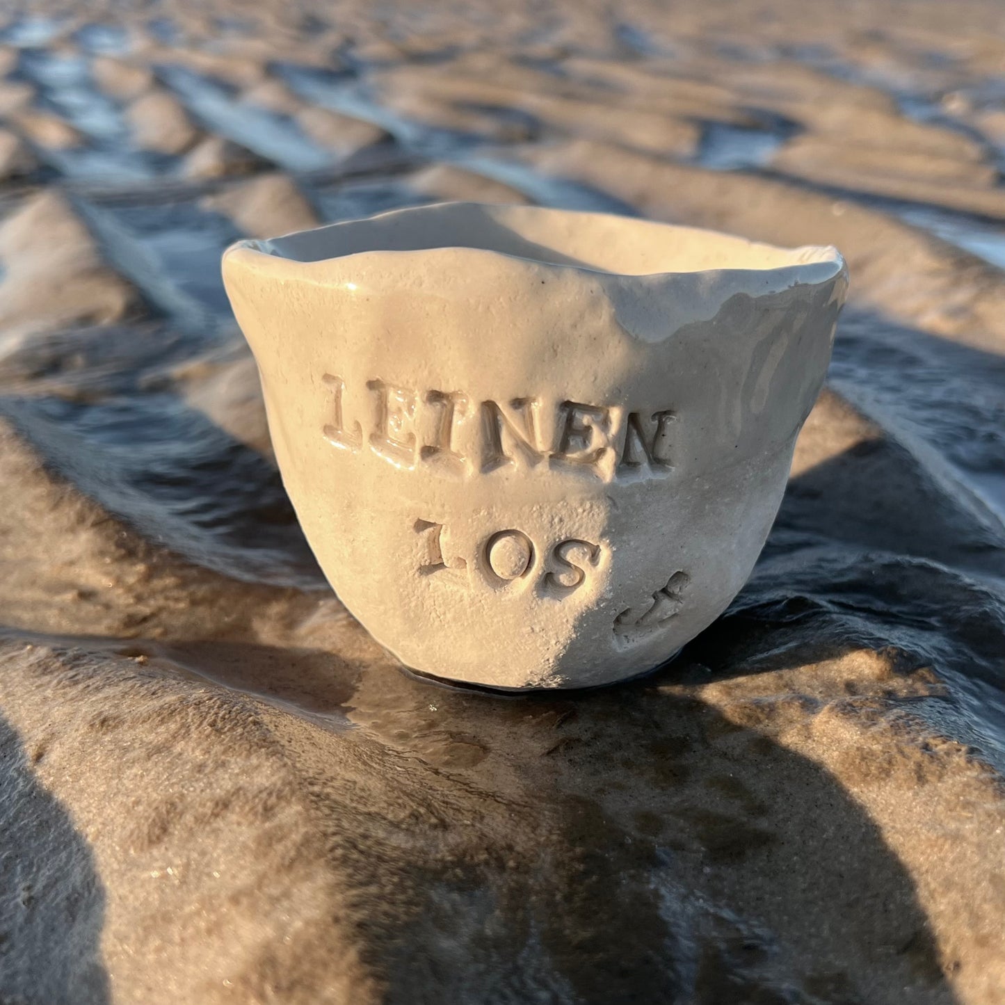 Strand: Schale LEINEN LOS