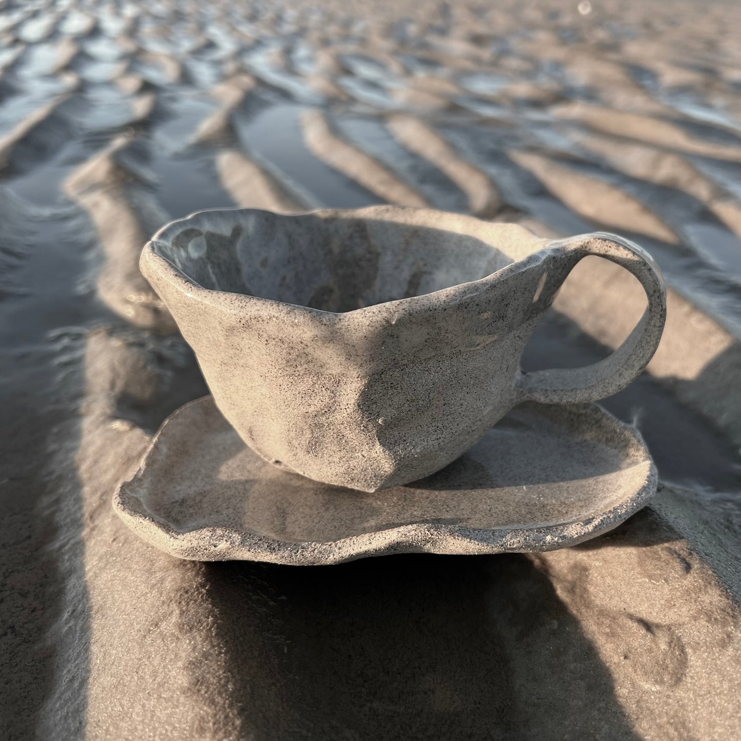 Tasse und Untertasse