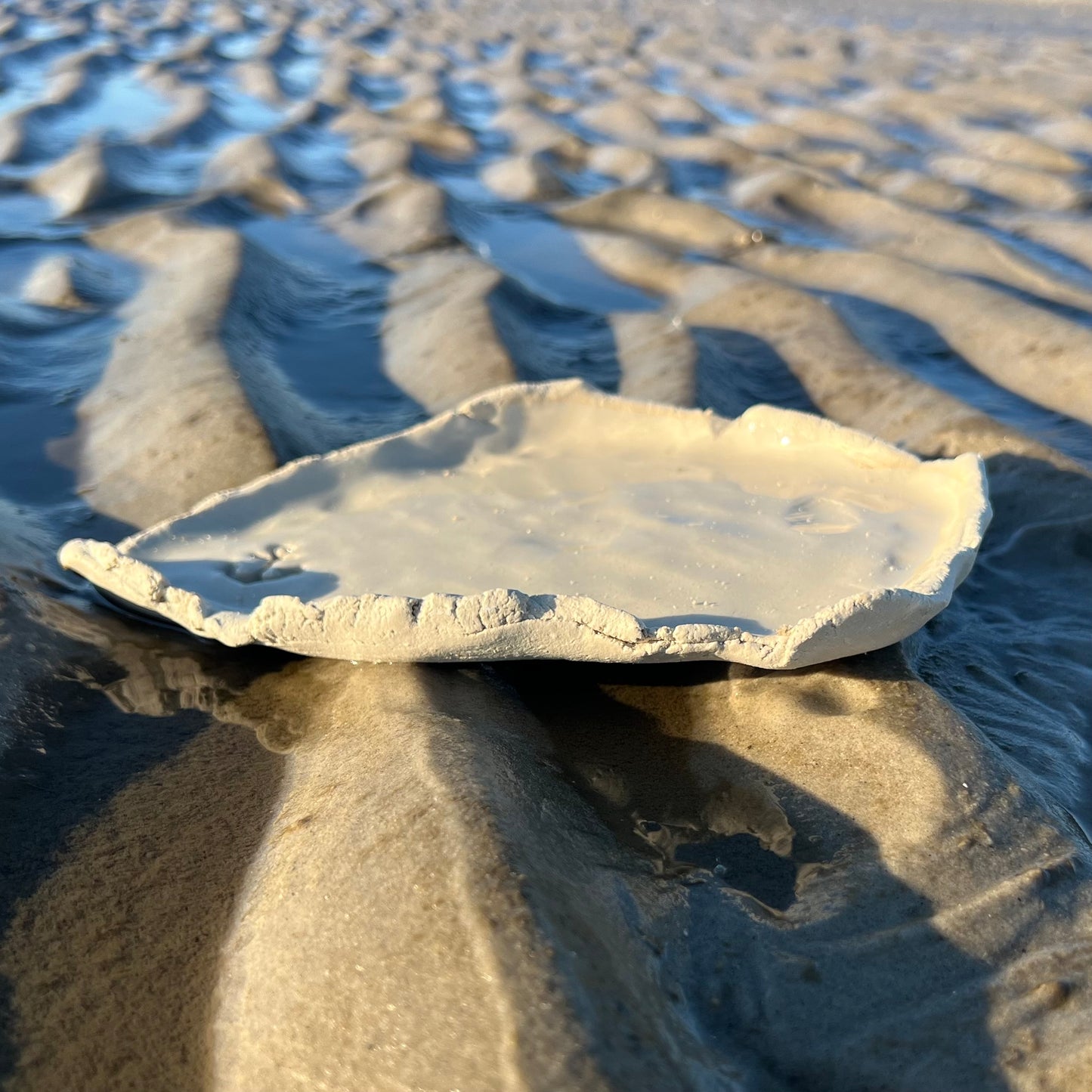 Strand: Teller ANKER groß